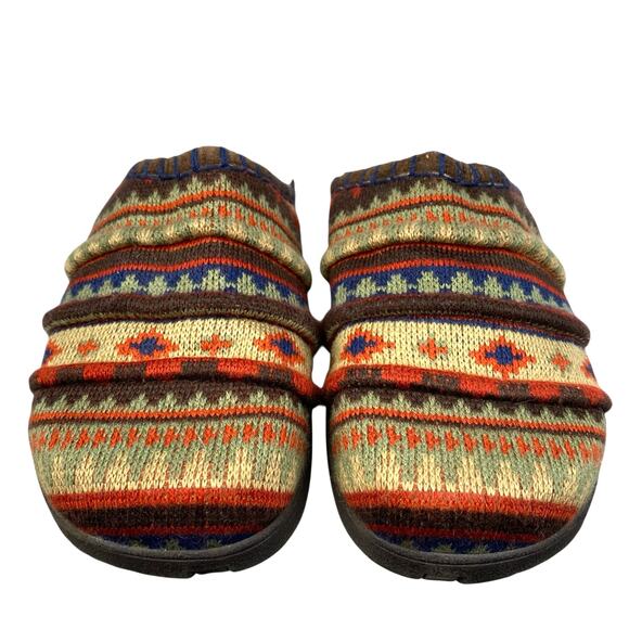 Taos Women’s Tabitha Harvest Aztec Multicolor Knit Slip On Mule Size US 8 - Picture 7 of 11